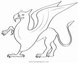 Griffin 4 Coloring Page For Kids  Free Griffins Printable sketch template