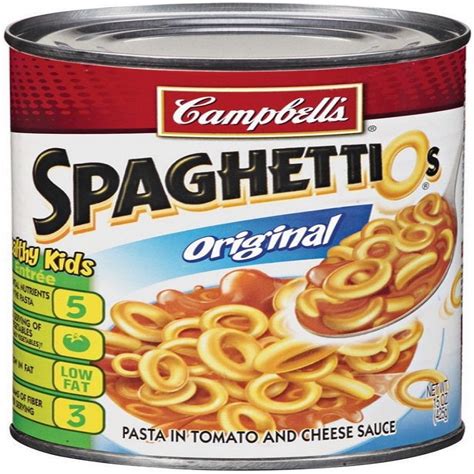 campbells spaghettitti's original pasta in tomato and cheese sauce