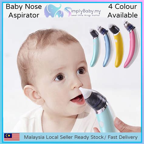 SIMPLYBABY Electric Nose Nasal Aspirator Baby Nasal Care Nostril Mucus Cleaner Suction Sucker ...