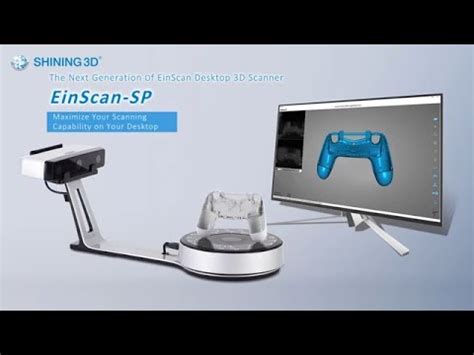 EinScan-SP 3D Scanner Tutorial - SHINING 3D - V-GER - YouTube