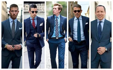 Navy Suit Color Combinations with Shirt and Tie: A Guide to Sharp and – MENSWEARR