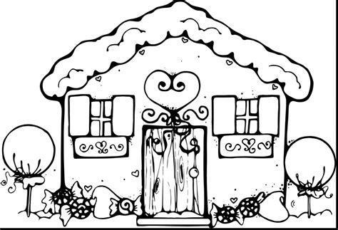 cartoon house coloring pages - Clip Art Library