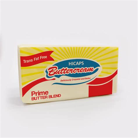 HICAPS BUTTERCREAM Prime Butter Blend (Unsalted) 225g | HICAPS ...