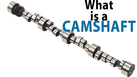 What is a camshaft? Quick, simple definition with animation. - YouTube