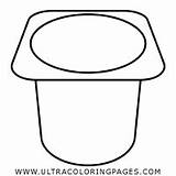 Yogurt Coloring Page  Ultra Pages sketch template