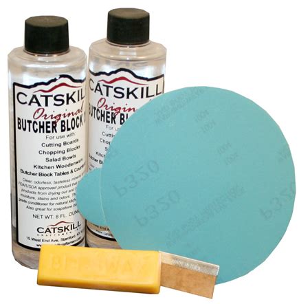 Catskill Craftsmen Butcher Block Care Kit