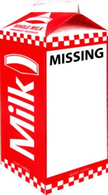 Missing Milk Carton Template - ClipArt Best