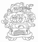 Family On Vacation Coloring Page  Free Printable Pages For sketch template