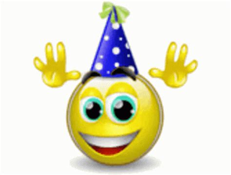 Animated Emoji Happy Birthday GIF | GIFDB.com