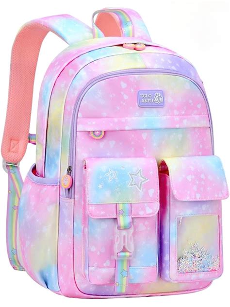 School Bags for Girls, Lightweight School Backpacks for Middle School, Kids Backpacks Cute ...