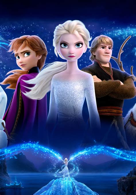 Movie Frozen 2, Anna (Frozen), Elsa (Frozen), Kristoff (Frozen ...