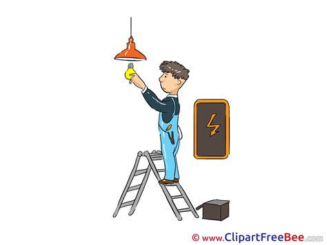 Electrician Clipart free Illustrations