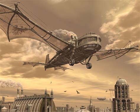 Steampunk Airship Wallpapers - Top Free Steampunk Airship Backgrounds - WallpaperAccess