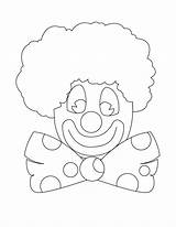 Free Printable Clown Coloring Pages For Kids sketch template