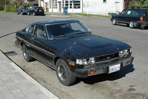 OLD PARKED CARS.: 1976 Toyota Celica GT.