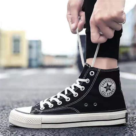 Converse Chuck Taylor All Star High Cut Canvas Sneakers Shoes For Men ...