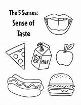Coloring Pages For Five Senses A Fun And Engaging Way To Learn sketch template