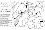Free Fables Of La Fontaine Drawing To Download And color  Fontaines sketch template