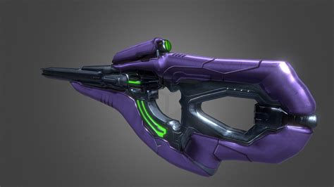 Halo - Carbine - Download Free 3D model by 3DRaven [427db67] - Sketchfab
