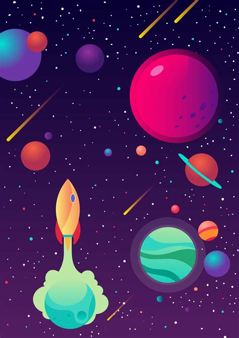 Galaxy Background 347642 Vector Art at Vecteezy