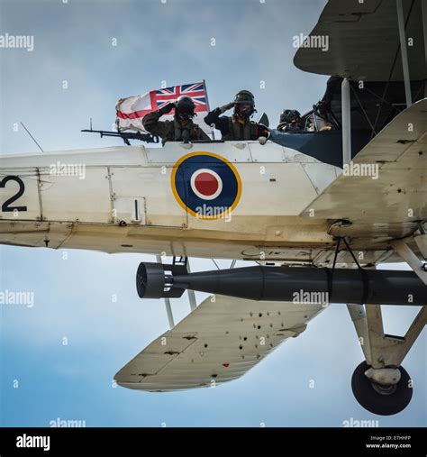 Fleet Air Arm Fairey Swordfish Torpedo-bomber Stock Photo - Alamy