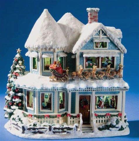 A Christmas Village house for under the tree | Christmas villages ...