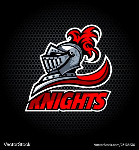 Knights offer logo Royalty Free Vector Image - VectorStock