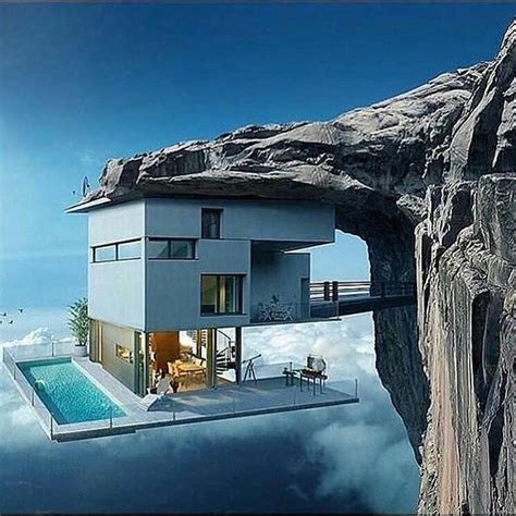 Is This 'Insane Cliff House' Real?