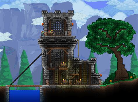 Medieval drawbridge tower : r/Terraria