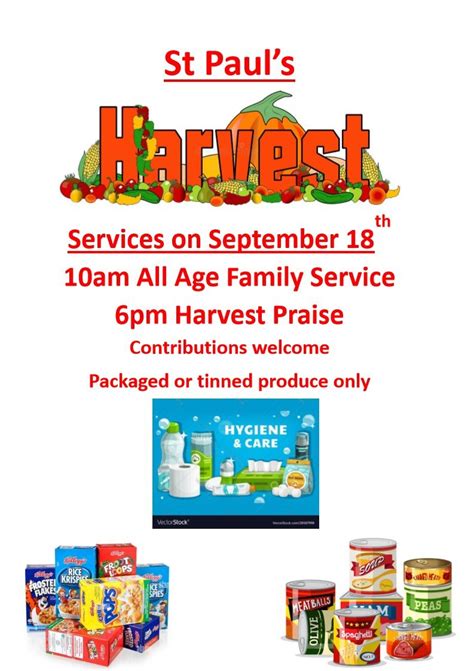 Harvest Sunday — St Paul's Church Carlton