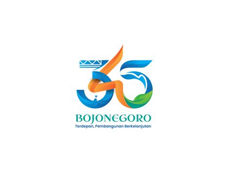 Bojonegoro city anniversary logo 345 by Hari Suryana on Dribbble