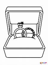 Glitter Wedding Ring Coloring Page  Free Printable Pages sketch template