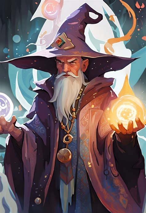 Wizard At The Ready - AI Generated Artwork - NightCafe Creator