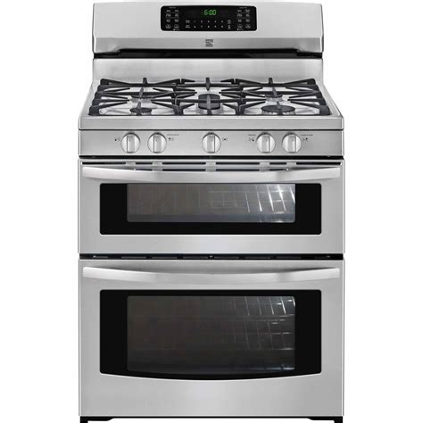 Kenmore 78143 5.9 cu. ft. Double-Oven Gas Range - Stainless Steel