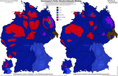 More Maps of the 2017 German Federal Election – The Map Room