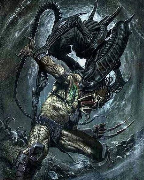 Aliens vs Predator Alien Vs Predator, Predator Comics, Alien Film, Art Alien, Les Aliens, Aliens ...