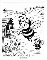 70  Honey Bee Coloring Pages For Kids & Adults Free Printable PDFs sketch template