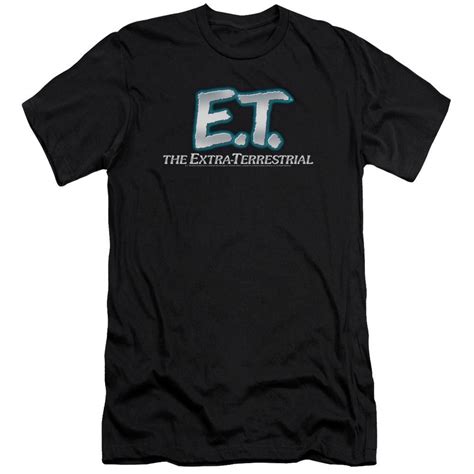 Et Logo Slim Fit Movie T-Shirt | Movie t shirts, Slim fit men, Shirts