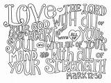 12 Pics Of Scripture Doodle Coloring Pages  Bible sketch template