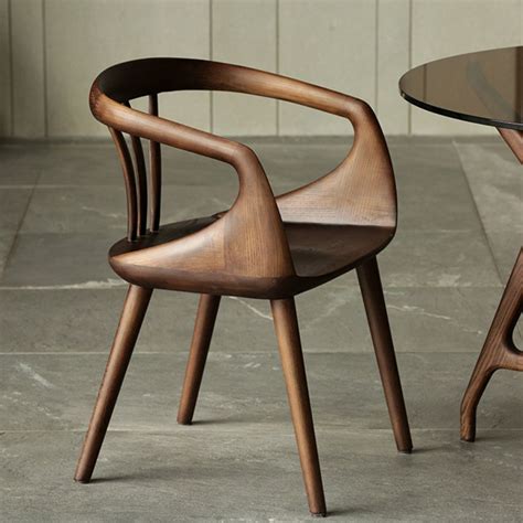 Premium Handmade Wooden Arm Chair | Wood chair design, Wooden dining chairs, Modern wood chair
