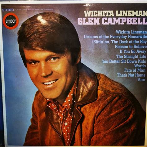 GLEN CAMPBELL - WICHITA LINEMAN - Vinyl, LP, Album - PLAK