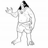 Ogre 11 Coloring Pages For Kids  Download Printable coloring sketch template