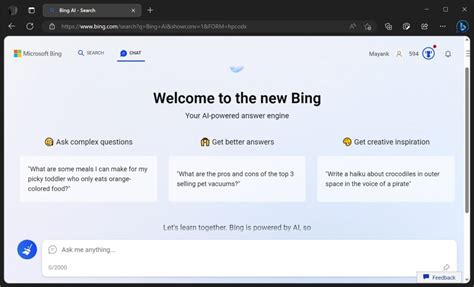 Microsoft's new ChatGPT-powered Bing is now rolling out to select users