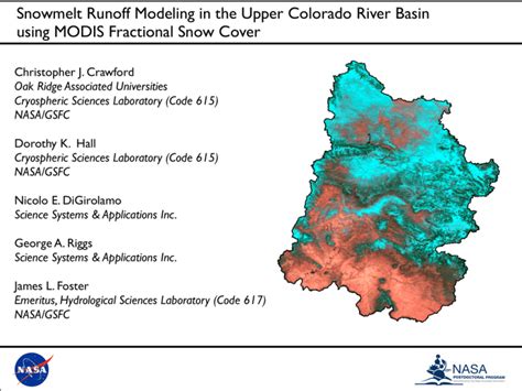 Snowmelt Runoff Modeling in the Upper Colorado River Basin