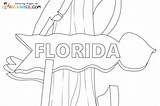 Florida Coloring Pages Printable For Free Download sketch template