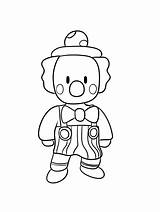 Stumble Sketch Coloring Page sketch template