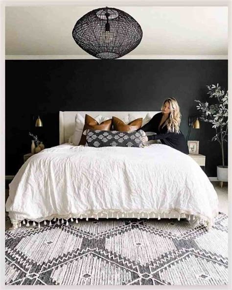 Black Accent Wall Ideas - Get The Look - Restore Decor & More in 2021 | Home decor bedroom ...