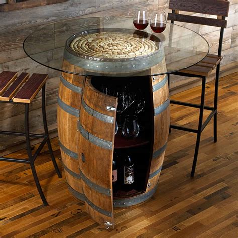 135 Wine Barrel Furniture Ideas You Can DIY or BUY [PHOTOS!]