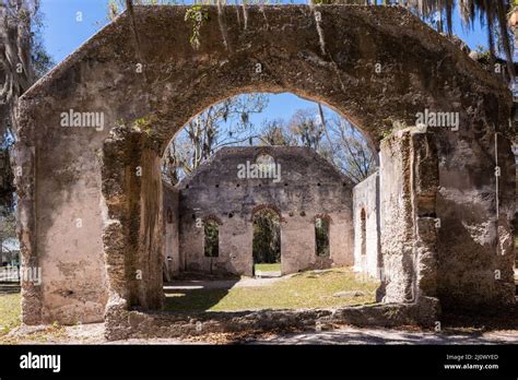 The Chapel of Ease is an historic site located in St. Helena Island, South Carolina, one of the ...
