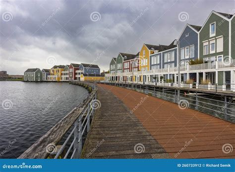 Modern Residential Architecture in Houten, the Netherlands Stock Photo ...